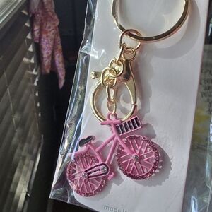 Cute Sparkly PINK Bicycle  purse BLING
